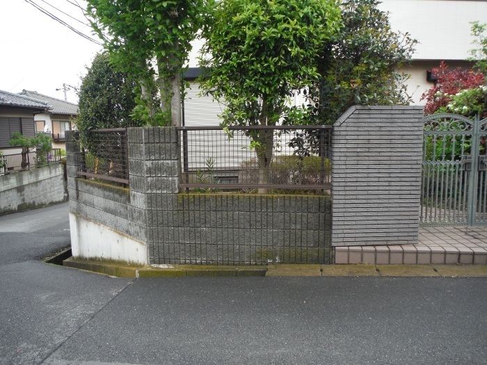 リフォーム前の庭