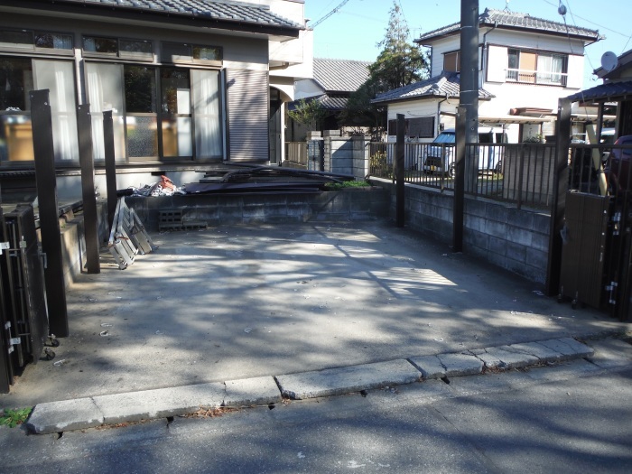 カーポート解体
