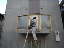 金属部分の塗装2