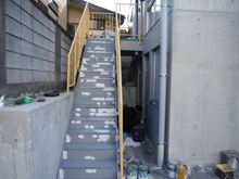 金属部分の塗装3