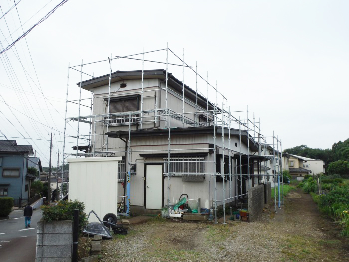 仮設足場組み