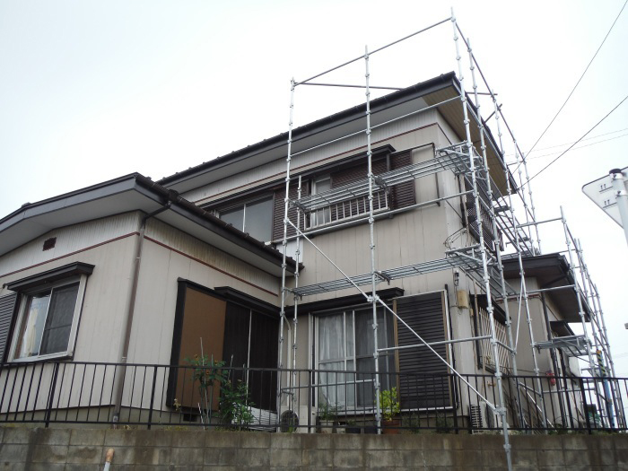 仮設足場組み
